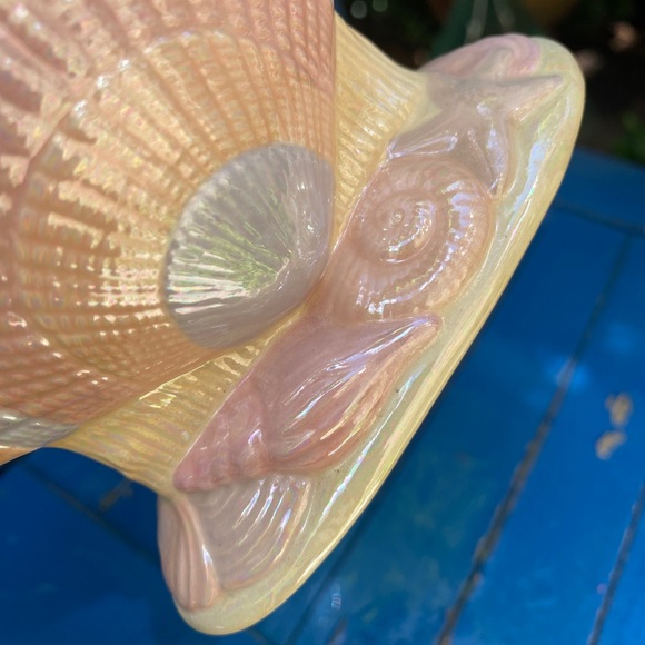 3/$30 💖 80’s Vintage Pastel Ceramic Shell Holder - Picture 4 of 8